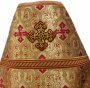 Priestly vestments, red greek fabric