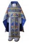 Priestly vestments of blue colour