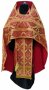 Priest vestments, from a quality red brocade