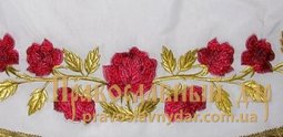Gabardine Inner Rason with embroidery 049 - фото